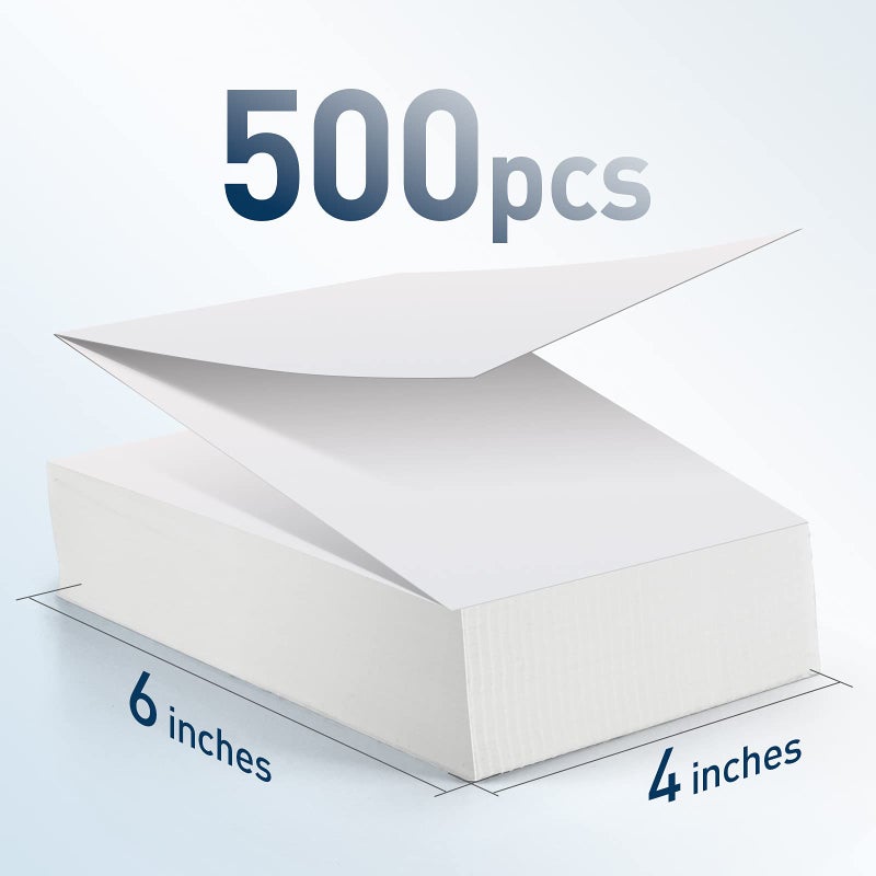 iDPRT Shipping Labels - 4x6 Thermal Direct Address Labels  Fan-Fold  Strong Adhesive  500 per Stack - Image 3